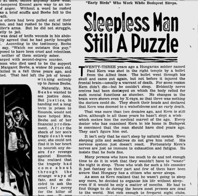 Πέρα από τα όρια του νου: Ο άνθρωπος που δεν κοιμήθηκε ούτε λεπτό για 40 χρόνια