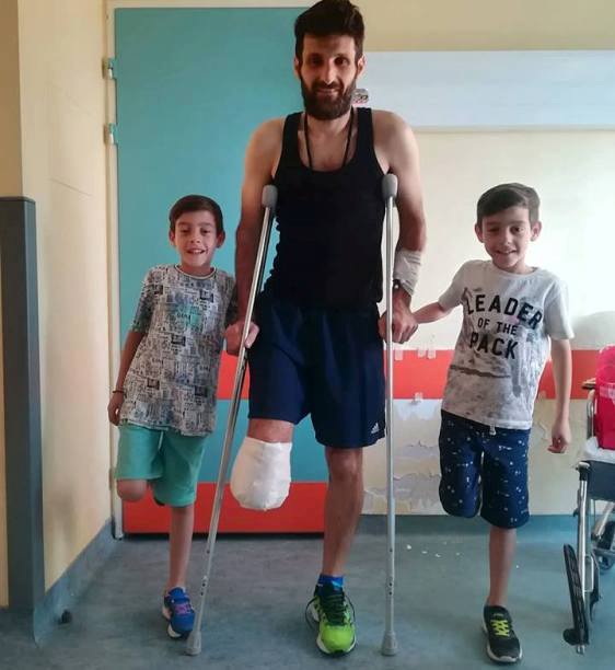 Τάσος Κουρδής: Έχασε ένα πόδι, αλλά κέρδισε μια νέα ζωή