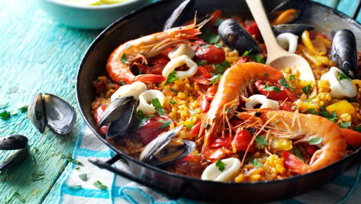 Paella θαλασσινών: Από την Ισπανία στο πιάτο σου…