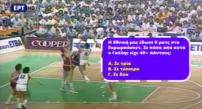Δείξε αν είσαι εγκυκλοπαίδεια: Θα κάνεις το 12/12 στο κουίζ για το Ευρωμπάσκετ του '87 που μόνο 5% τα καταφέρνουν;