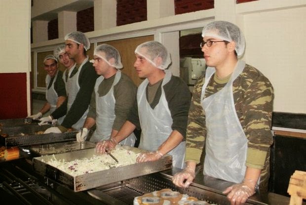 Ούτε αν είσαι γιος στρατηγού: Το φαγητό που δεν πρόκειται να φας ποτέ στον ελληνικό στρατό