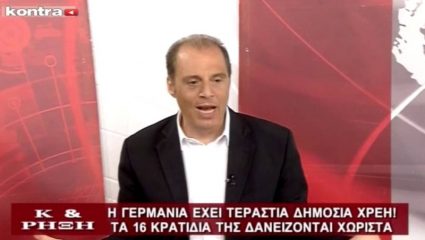 Ο Βελόπουλος αξίζει μια θέση στη σημερινή Βουλή