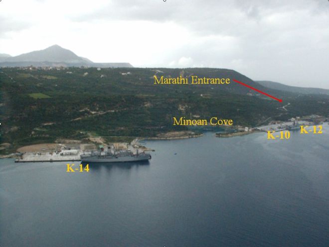 Κ-14: Το απόρρητο κρηπίδωμα της βάσης της Σούδας που την καθιστά μοναδική στη Μεσόγειο