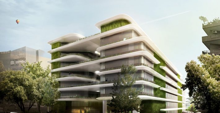 Το μεγαλεπήβολο project της Taxi Beat: Το νέο της φουτουριστικό σπίτι είναι το πιο  πράσινο κτίριο στην Αθήνα (Pics)