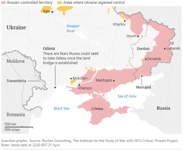 «Γιούζναγια Ρους»: Κι αν αυτό είναι πράγματι το σχέδιο του Πούτιν για την Ουκρανία;