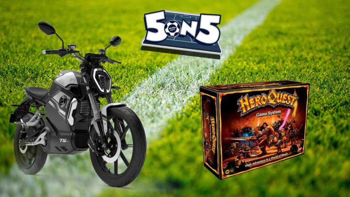 5on5, μία και σήμερα: Η αγωνία για την απίθανη ηλεκτρική μοτοσικλέτα Super Soco TS κορυφώνεται!