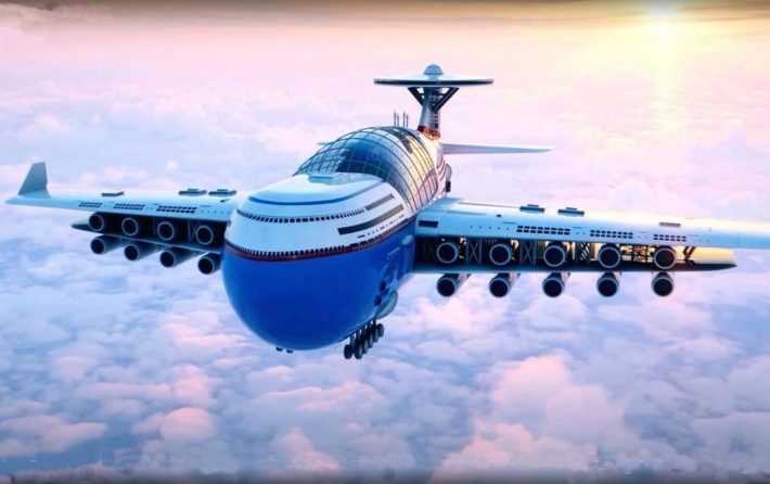 Χλίδα, ξάπλες και μάσες: Το απίθανο ιπτάμενο ξενοδοχείο των 5.000 επιβατών που σε πάει διακοπές στα σύννεφα