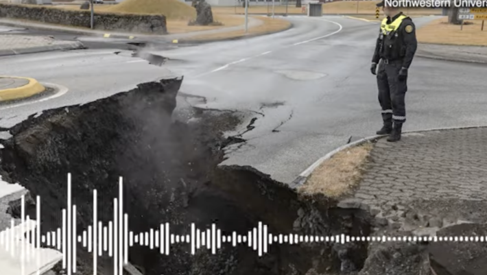 «Βράζει» το ηφαίστειο στην Ισλανδία: Στη δημοσιότητα βίντεο με απόκοσμο ηχητικό πριν την έκρηξη