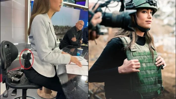 Λιτάλ Σεμές: Η Ισραηλινή δημοσιογράφος που κάνει εκπομπή με... όπλο