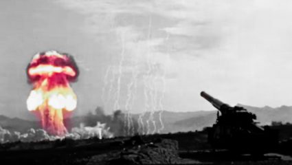 H πρώτη και μοναδική βολή πυροβολικού με πυρηνική οβίδα (VIDEO)
